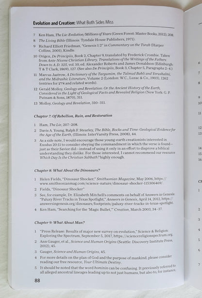 Evolution and Creation: What Both Sides Miss by Wallace G. Smith (Very good, 2020, Pbk, 89 pages, Tomorrow's World)