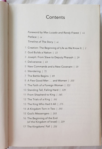 NIV The Story by Max Lucado; Randy Frazee (Good, 2011, HC, 496 pages, Zondervan)