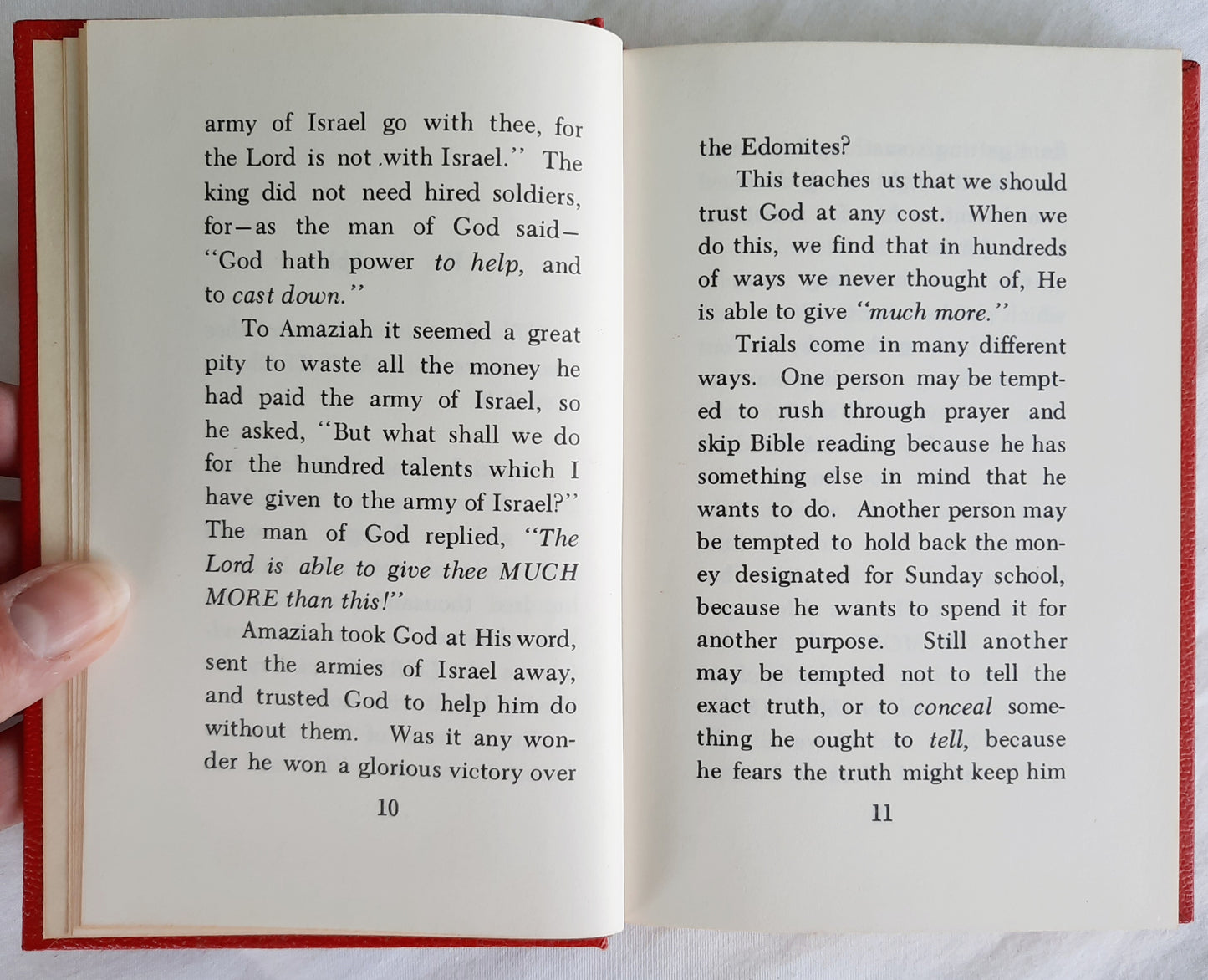 Treasures of Gold: Spiritual Thoughts for Young Minds by Mrs. Oliver B. Greene (Very good, 1974, HC, 207 pages, The Gospel Hour)