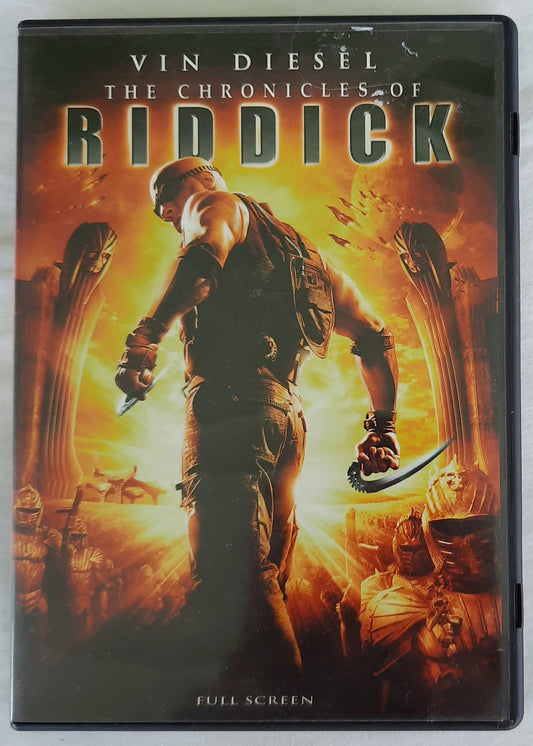 The Chronicles of Riddick DVD (Very good, 2004, Rated PG-13, Full Frame, Universal, 2 hours)