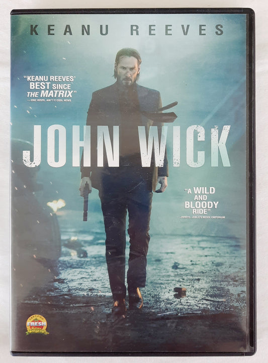 DVD John Wick (Very good, 2015, Rated R, Widescreen, Thunder Road, 1 hour 41 minutes)