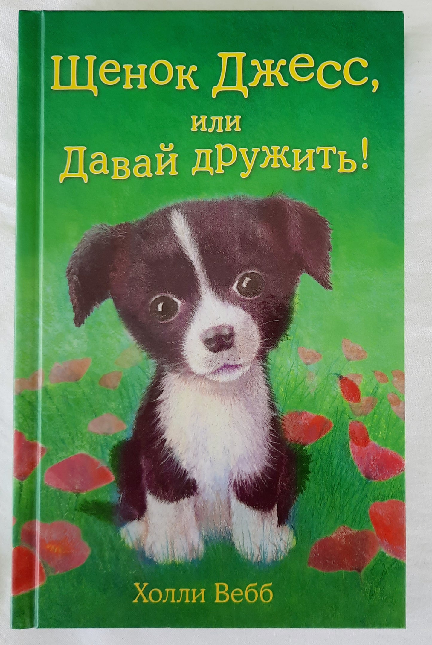 Jess the Lonely Puppy [Одинокий щенок Джесс] by Holly Webb (Russian edition, Like New, 2017, HC, 142 pages)