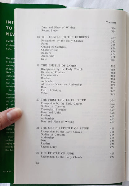 Introduction to the New Testament New Revised Edition by Everett F. Harrison (Very Good, 1983, HC, Wm. B. Eerdmans Publishing, 508 pages)