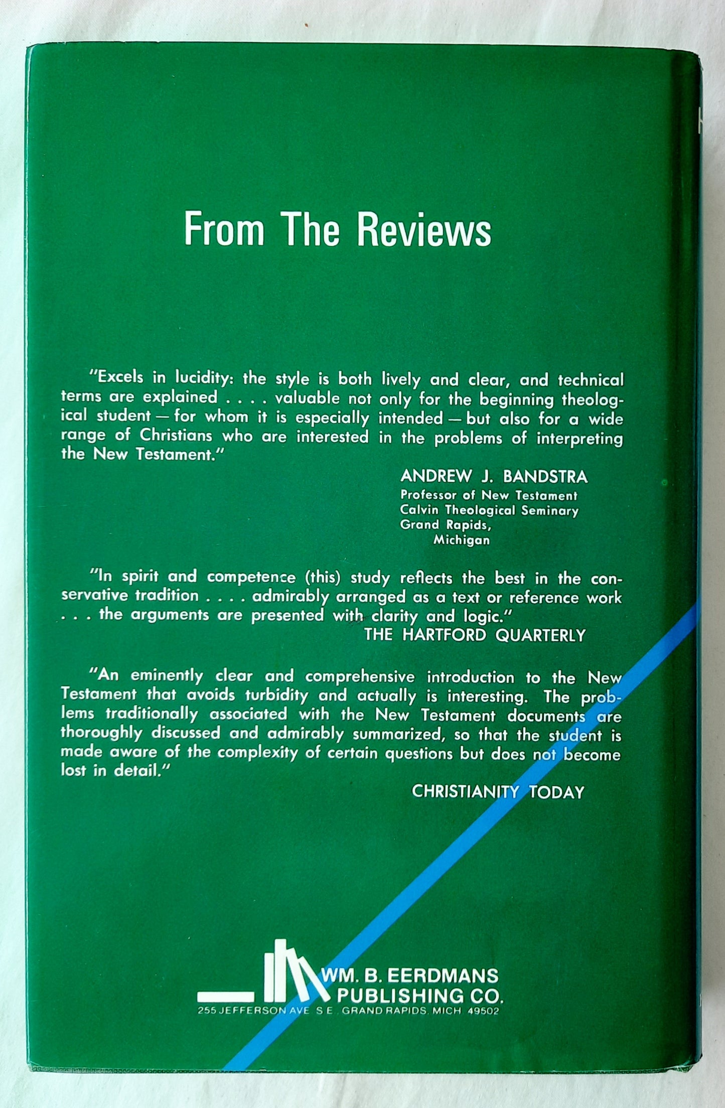 Introduction to the New Testament New Revised Edition by Everett F. Harrison (Very Good, 1983, HC, Wm. B. Eerdmans Publishing, 508 pages)