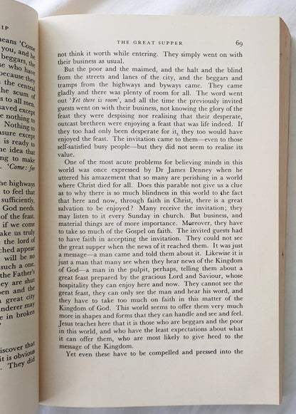 Many Things in Parables & The Gospel Miracles by Ronald S. Wallace (Good, 1963, Pbk, 161 pages, Wm. B. Eerdmans Publ)