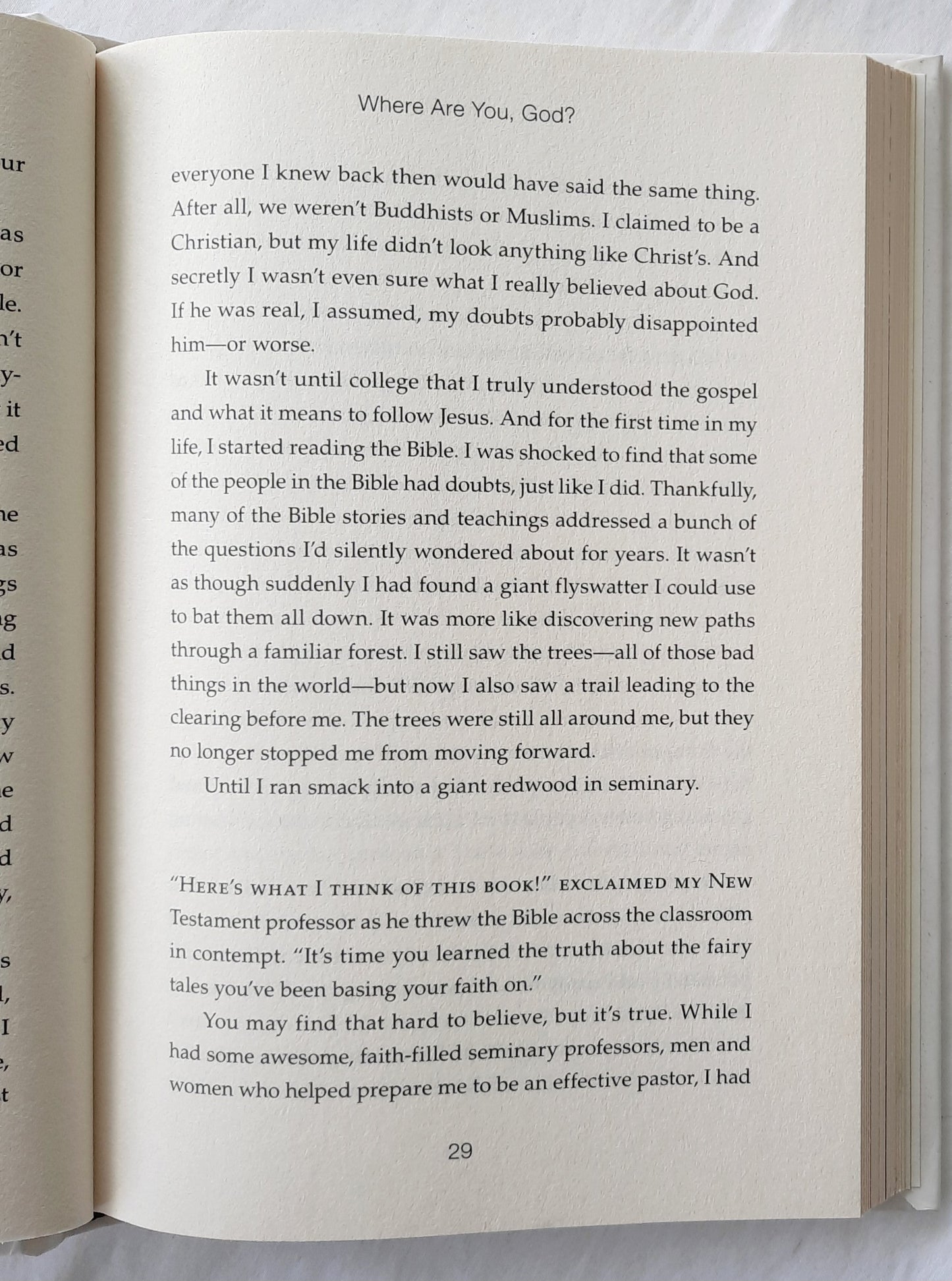 Hope in the Dark: Believing God is Good When Life Is Not by Craig Groeschel (Very Good, 2018, HC, 173 pages, Zondervan)