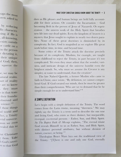 The Trinity: What Every Christian Should Know About by Rob Phillips (Very good, 2019, Pbk, 250 pages, Missouri Baptist Press)