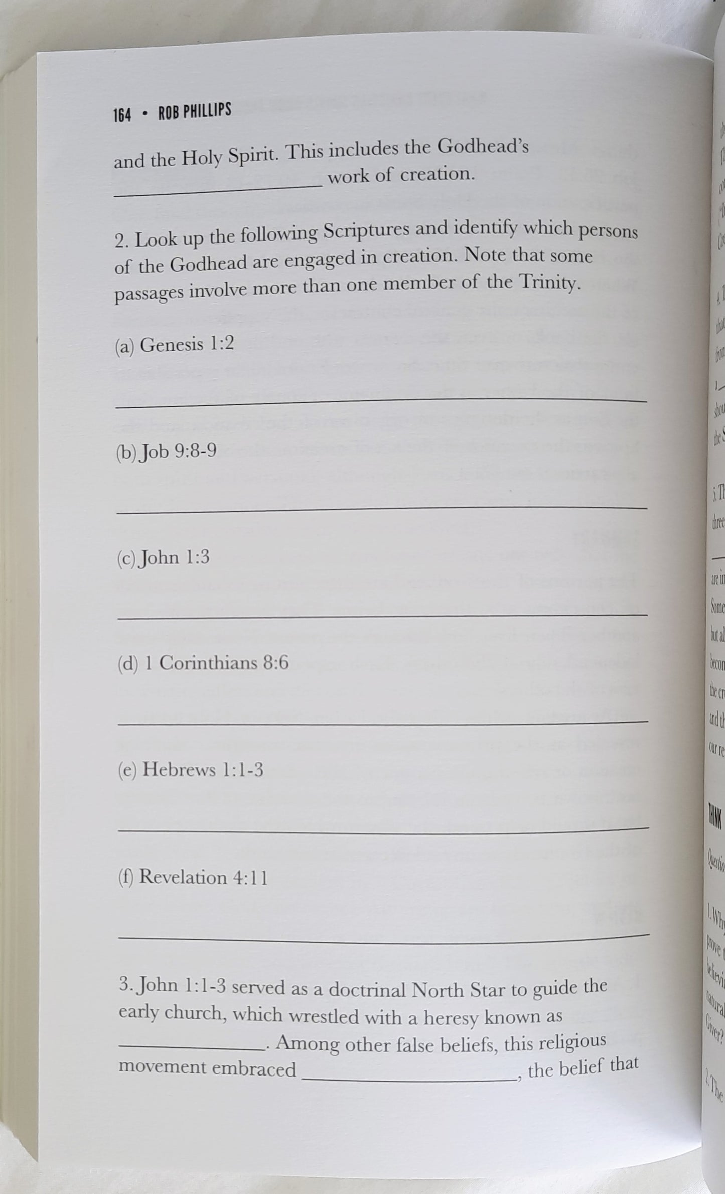 The Trinity: What Every Christian Should Know About by Rob Phillips (Very good, 2019, Pbk, 250 pages, Missouri Baptist Press)