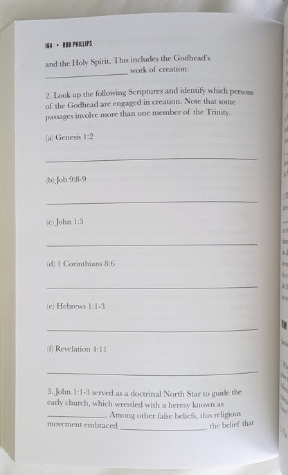 The Trinity: What Every Christian Should Know About by Rob Phillips (Very good, 2019, Pbk, 250 pages, Missouri Baptist Press)