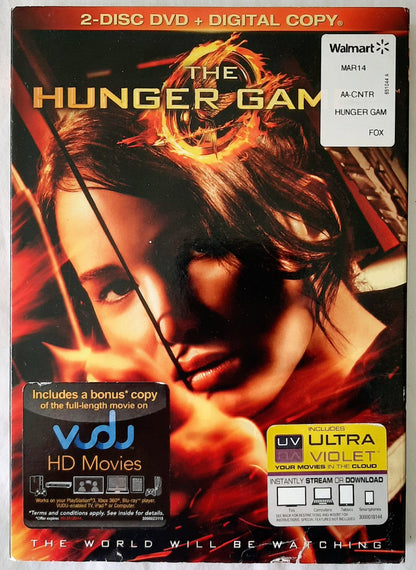 The Hunger Games 2-Disc DVD + Digital Copy (Very good, 2012, PG-13, Lionsgate)