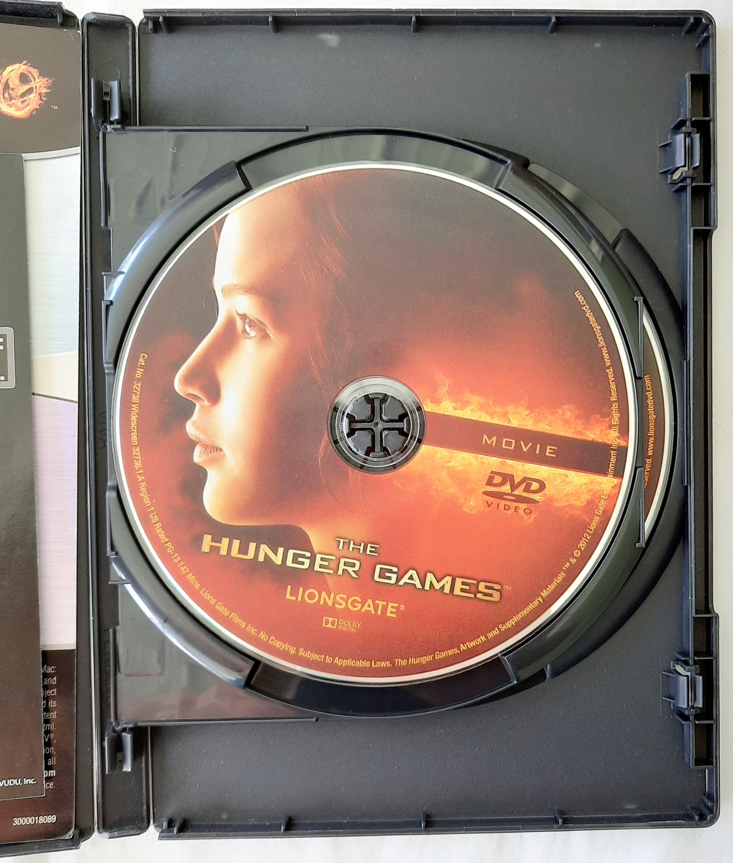 The Hunger Games 2-Disc DVD + Digital Copy (Very good, 2012, PG-13, Lionsgate)