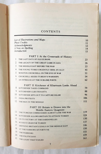 A Peace to End All Peace: The Fall of the Ottoman Empire and the Creation of the Modern Middle East by David Fomkin (Very Good, 1990, Pbk, 635 pages, Avon Books)