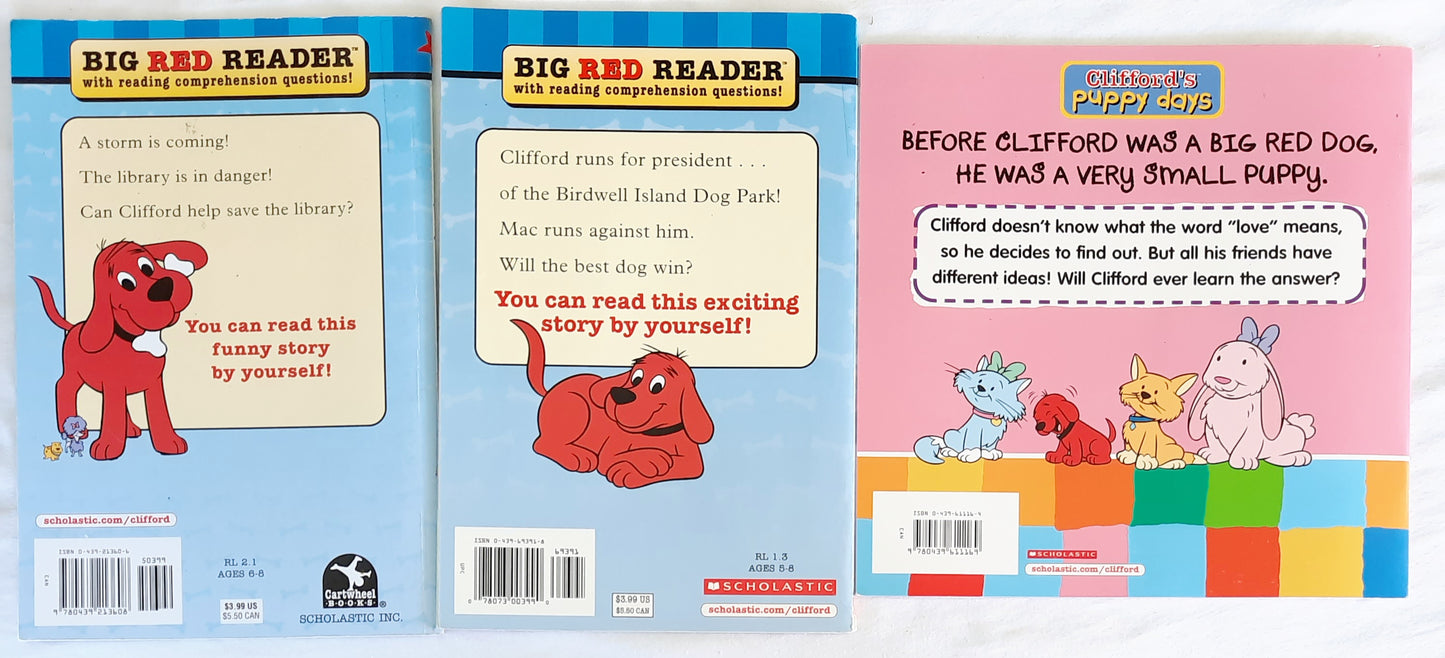 Clifford the Big Red Dog SET by Norman Bridwell (Very good, 2004, Pbk, 32 pages, Scholastic)