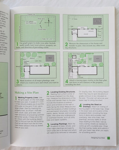 Quick Guide Storage Sheds: Step-By-Step Construction Methods by Jim Barrett (Very good, 1994, PBK, 80 pages, Creative Homeowner Press)