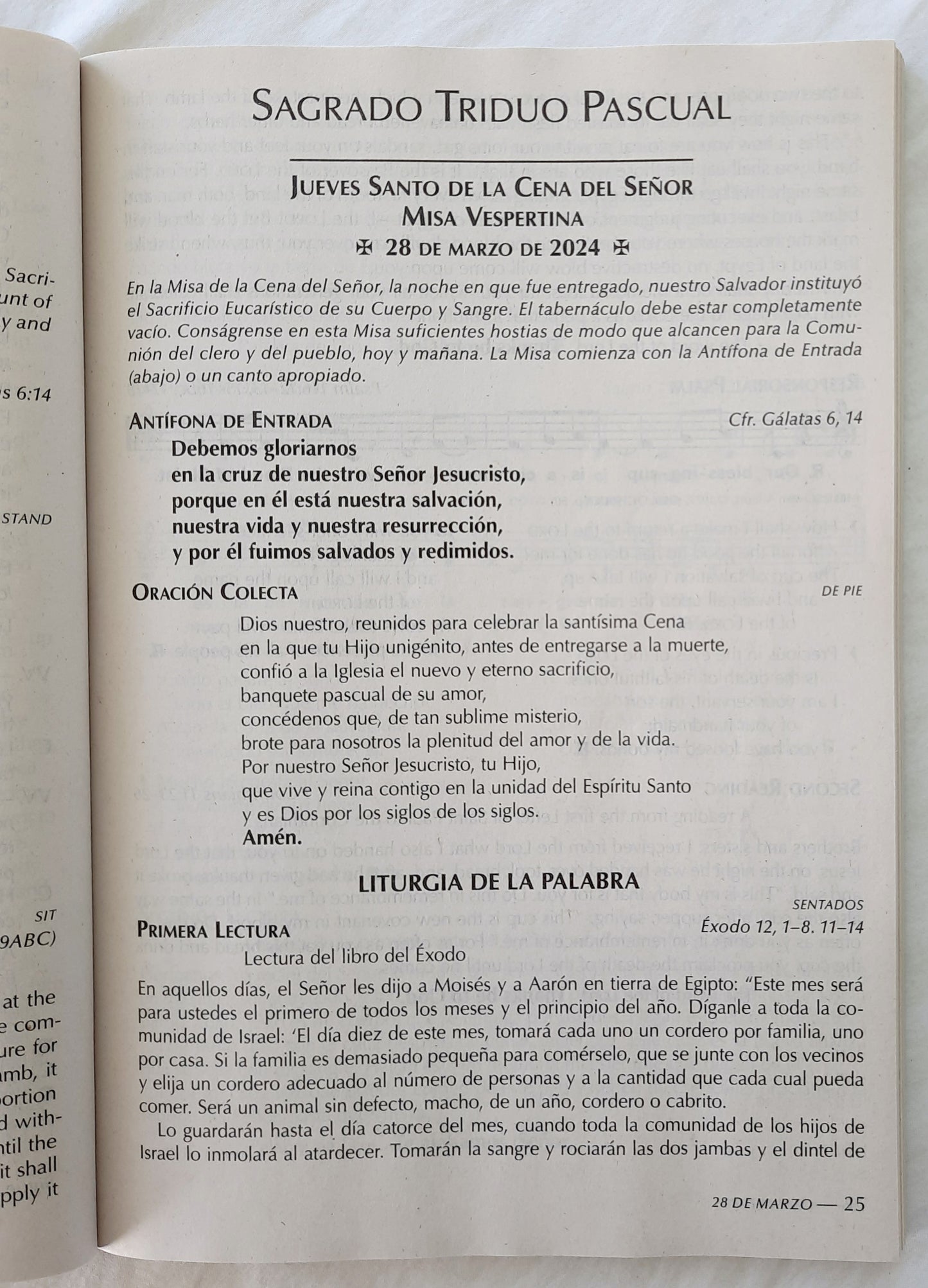 Unidos en Cristo Semana Santa-Pentecostes March 24-May 25, 2024 (Very good, 2023, Pbk, Oregon Catholic Press)