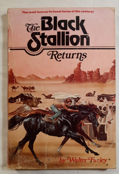 The Black Stallion Returns #2 by Walter Farley (Good, 1973, Pbk, 200 pages, Random House)