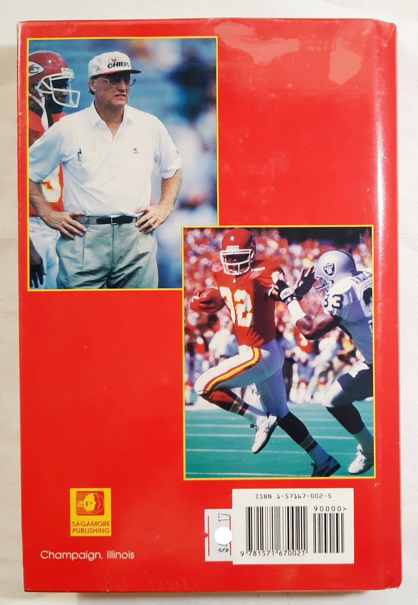 Hail to the Chiefs by Bob Gretz (New in shrink wrap, 1994, HC, 250 pages, Sagamore Publishing)