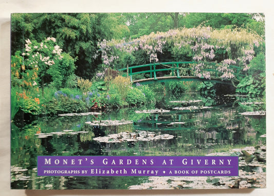 Monet's Gardens at Giverny: A Book of Postcards by Elizabeth Murray (Very good, 1990, Pbk, 30 pages, Pomegranate Artbooks)