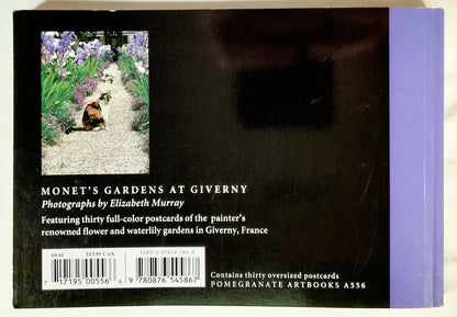 Monet's Gardens at Giverny: A Book of Postcards by Elizabeth Murray (Very good, 1990, Pbk, 30 pages, Pomegranate Artbooks)