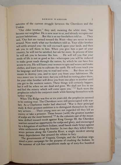 Cherokee Tragedy: The Story of the Ridge Family and of the Decimation of a People by Thurman Wilkins (Good, 1970, HC, 398 pages, The Macmillan Co.)