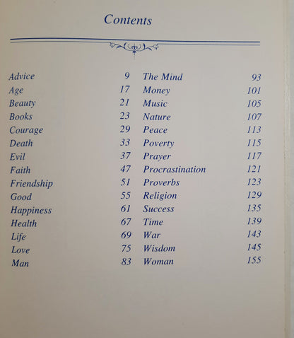 Lines of Inspiration compiled by Beatrice Barron (Good, 1974, Padded HC, 159 pages, Westport Corp.)