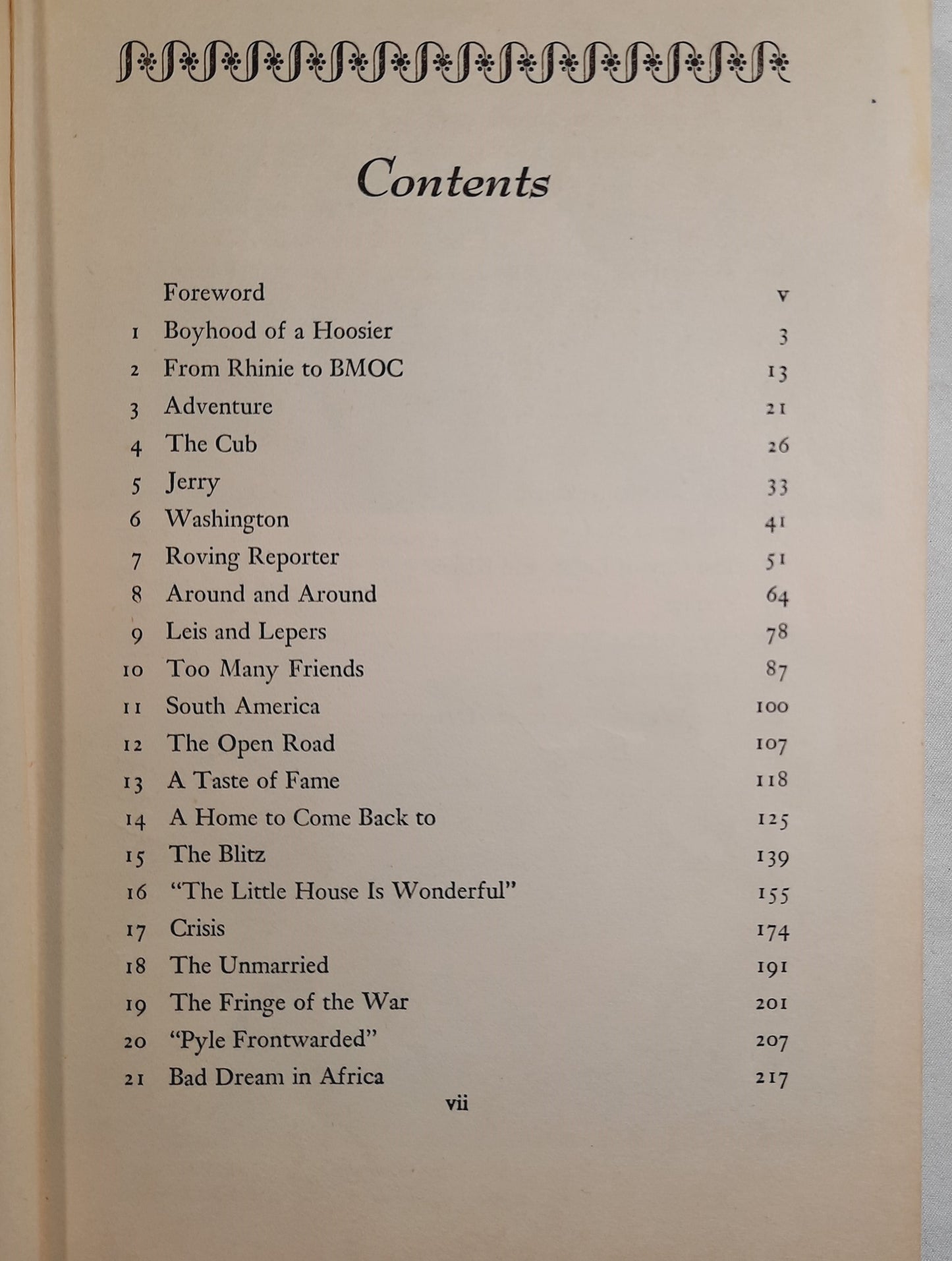 The Story of Ernie Pyle by Lee G. Miller (Good, 1950, The Viking Press, HC, 439 pages)