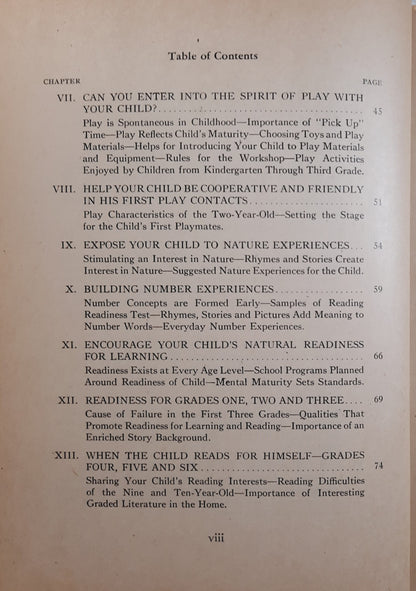 In Your Hands: A Guide for Parents in the Use of My Book House Revised Edition by Olive Beaupre Miller (Good, 1943, HC, 219 pages, The Book House for Children)