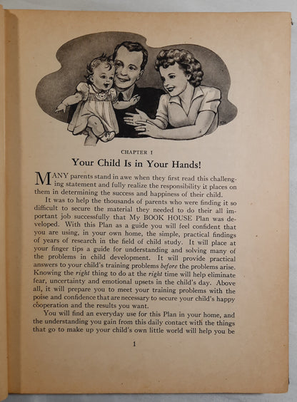 In Your Hands: A Guide for Parents in the Use of My Book House Revised Edition by Olive Beaupre Miller (Good, 1943, HC, 219 pages, The Book House for Children)