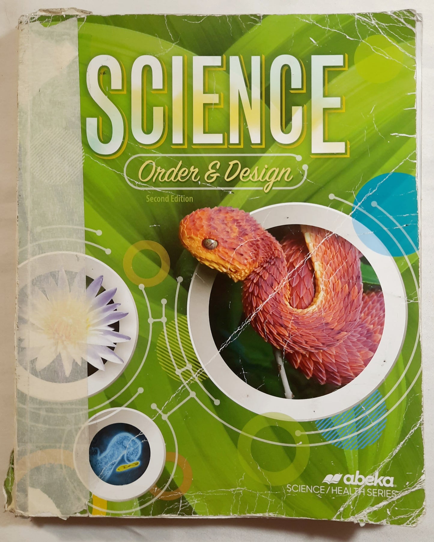 Abeka Science Order & Design Second Edition Grade 7 Textbook (Good, 2017, Pbk, 536 pages)