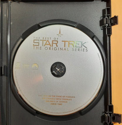 The Best of Star Trek The Original Series DVD LIKE NEW 2009 CBS Studios NR NTSC