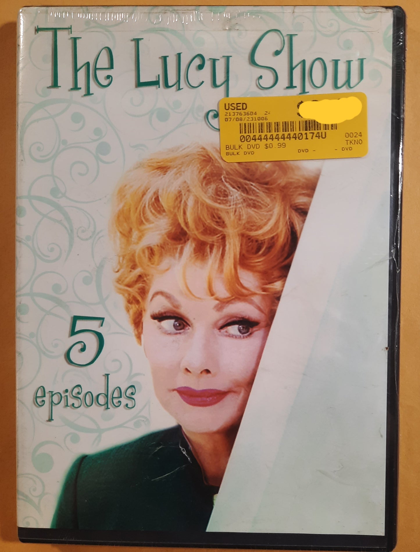 The Lucy Show: 5 episodes DVD (Very Good, 2008, Echo Bridge Entertainment)