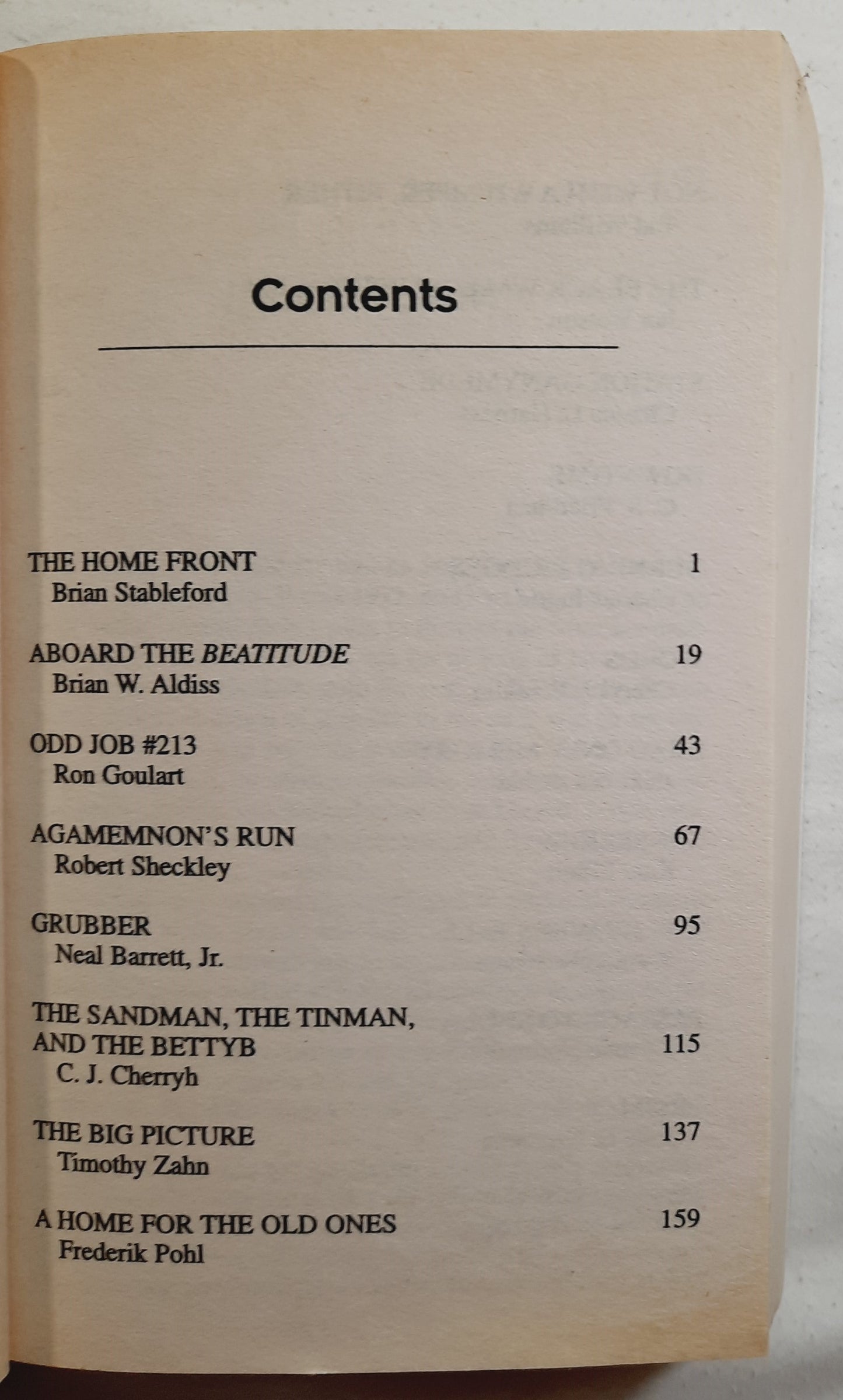 30th Anniversary DAW Science Fiction Anthology edited by Elizabeth Wollheim; Sheila Gilbert (Very Good, 2002, Pbk, 539 pages, DAW)