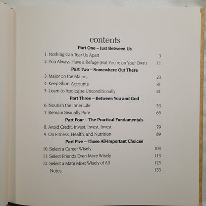 As You Leave Home: Parting Thoughts from a Loving Parent by Jerry B. Jenkins (Very good, 1993, HC, 136 pages, Focus on the Family Publishing)