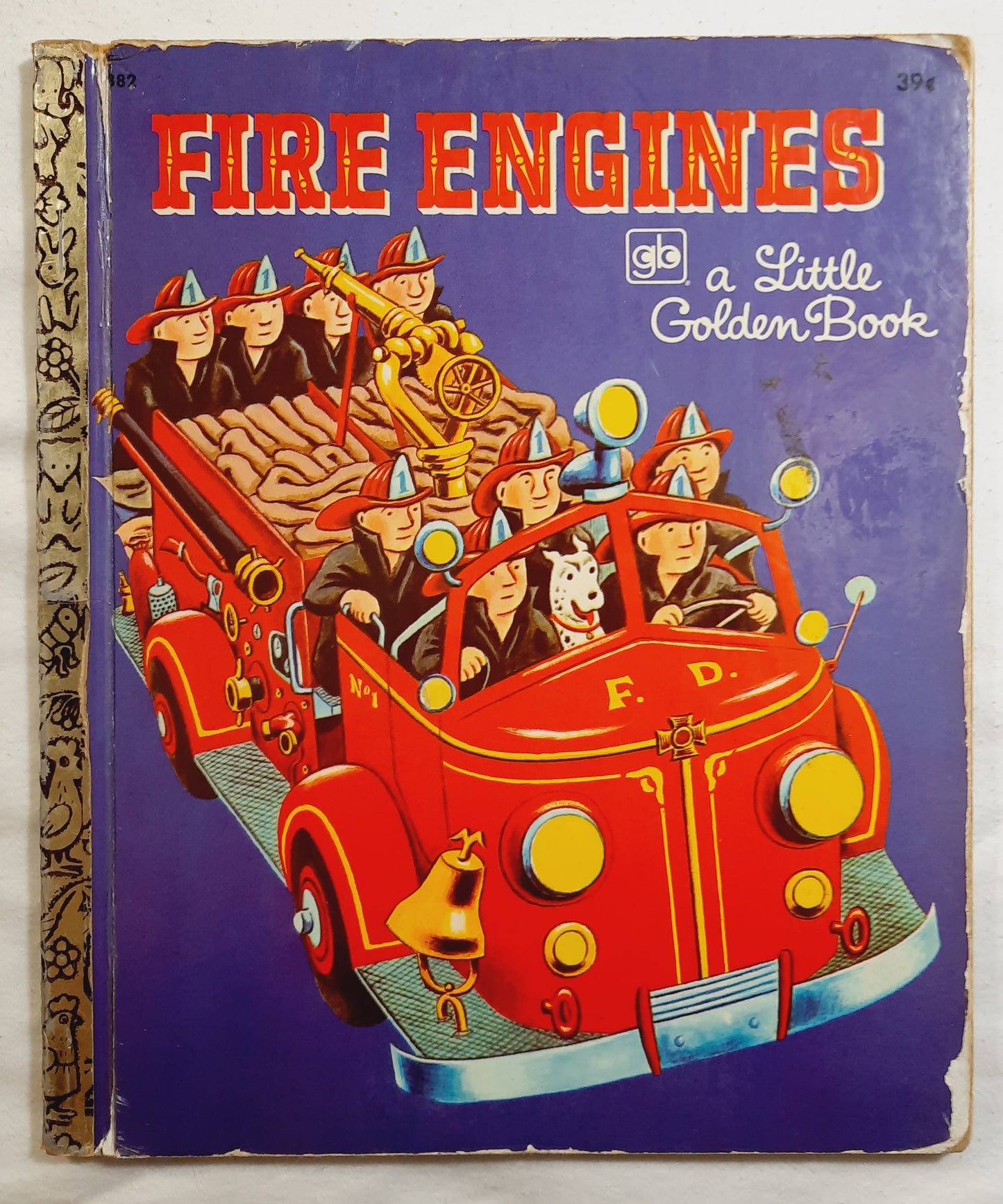 Fire Engines illustrated by Tibor Gergely (Good, 1972, HC, 24 pages, Western Publishing)