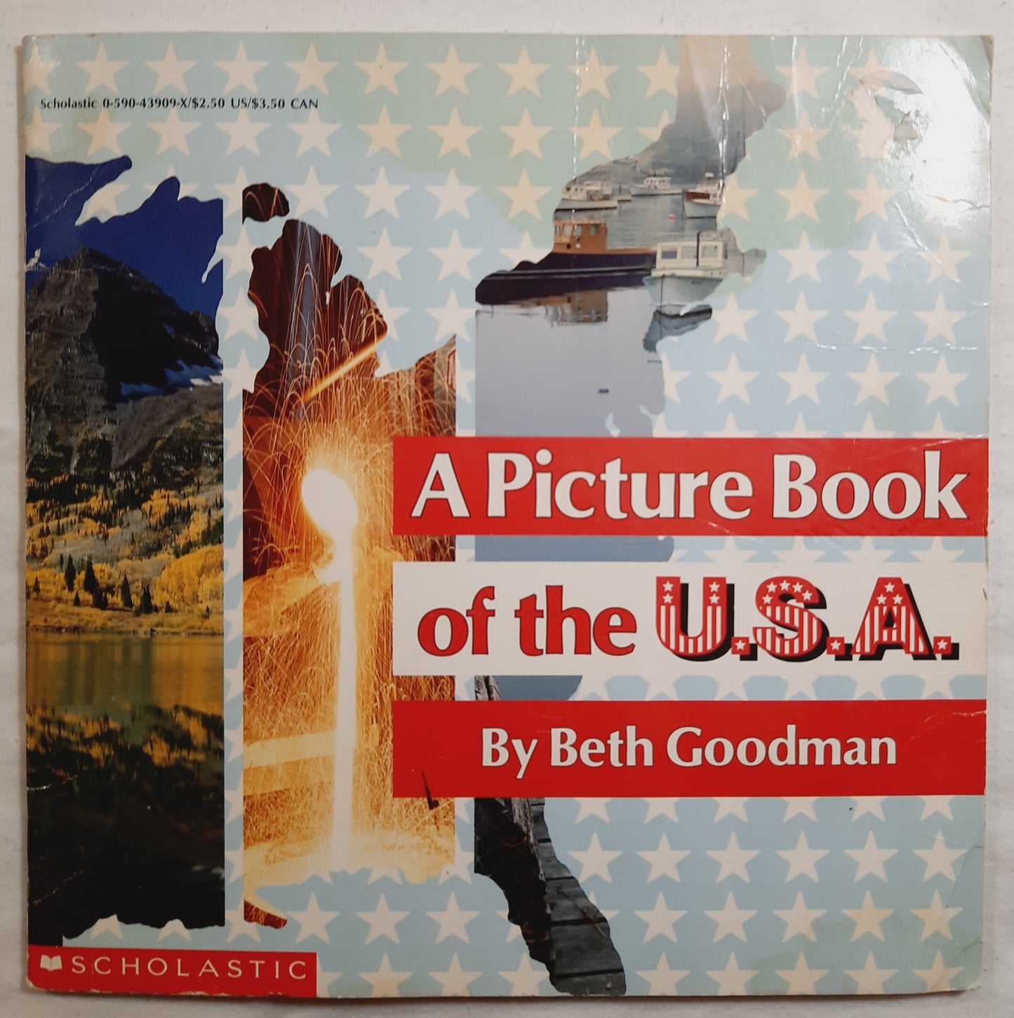 A Picture Book of the U.S.A. by Beth Goodman (Good, 1991, Pbk, 30 pages, Scholastic)