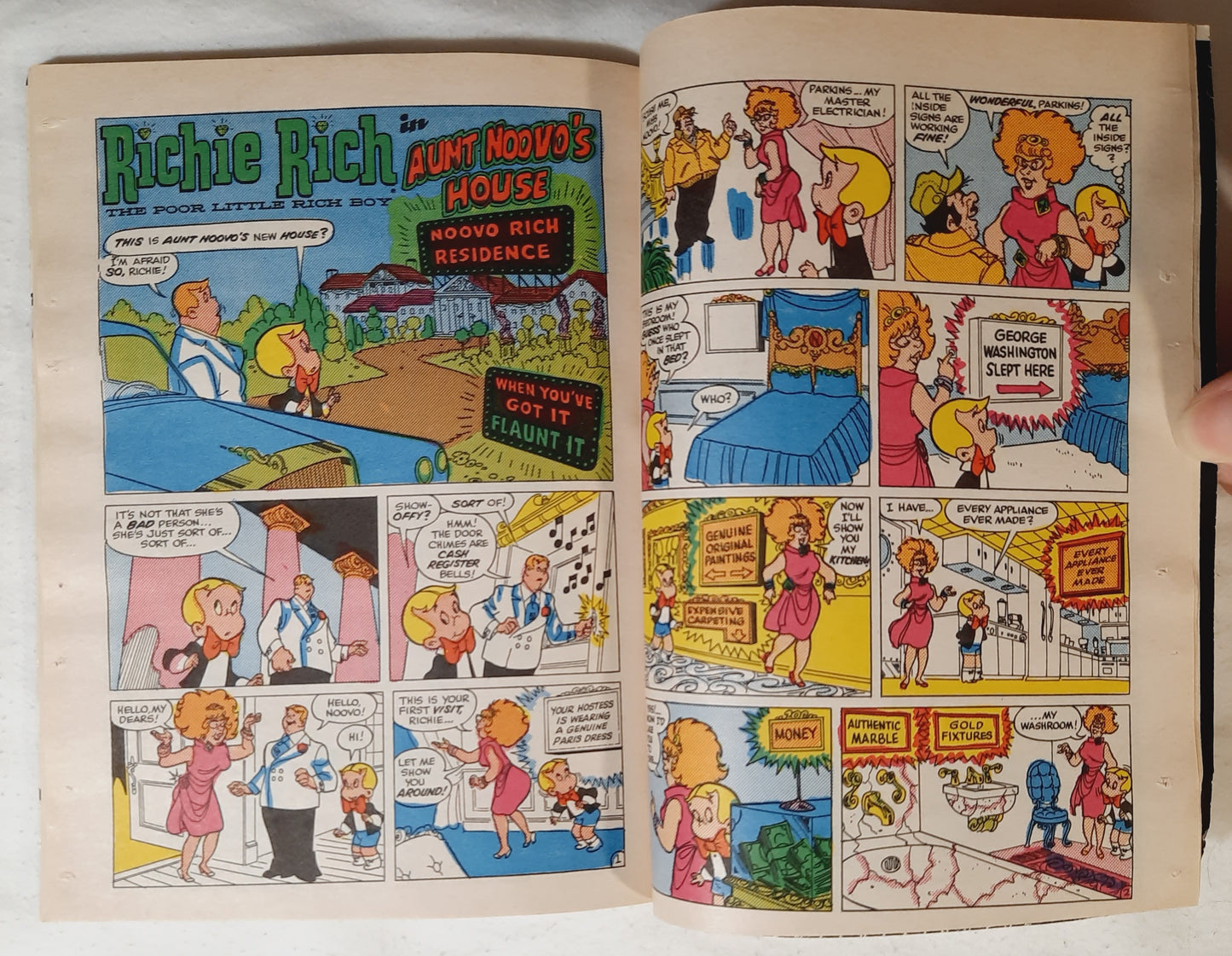 Richie Rich Million Dollar Digest Magazine by Harvey Classics (Good, Dec. No. 24 1991)