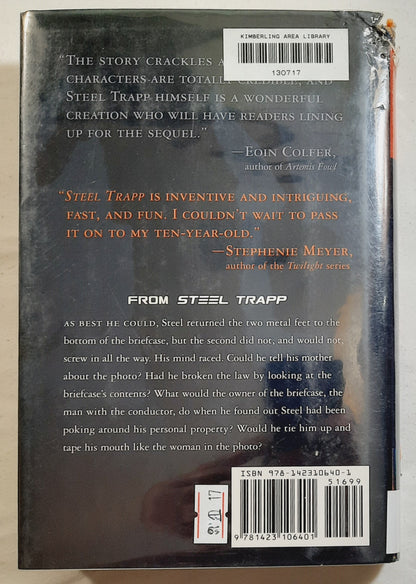 Steel Trapp: The Challenge #1 by Ridley Pearson (Good, HC, 2008, Disney Editions, 324 pages)