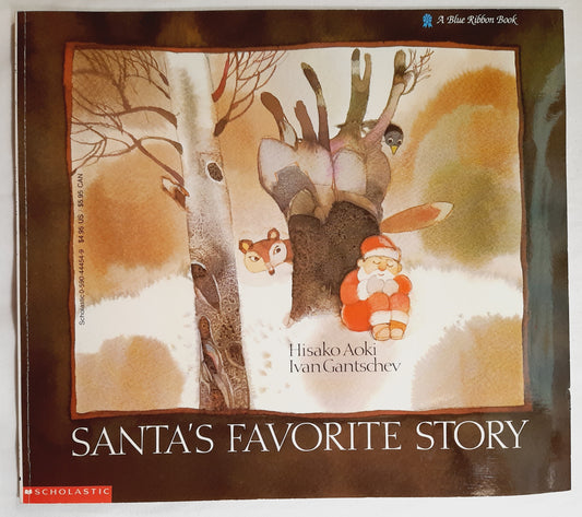 Santa's Favorite Story by Hisako Aoki; Ivan Gantschev (Very good, 1991, Pbk, 24 pages, Scholastic)