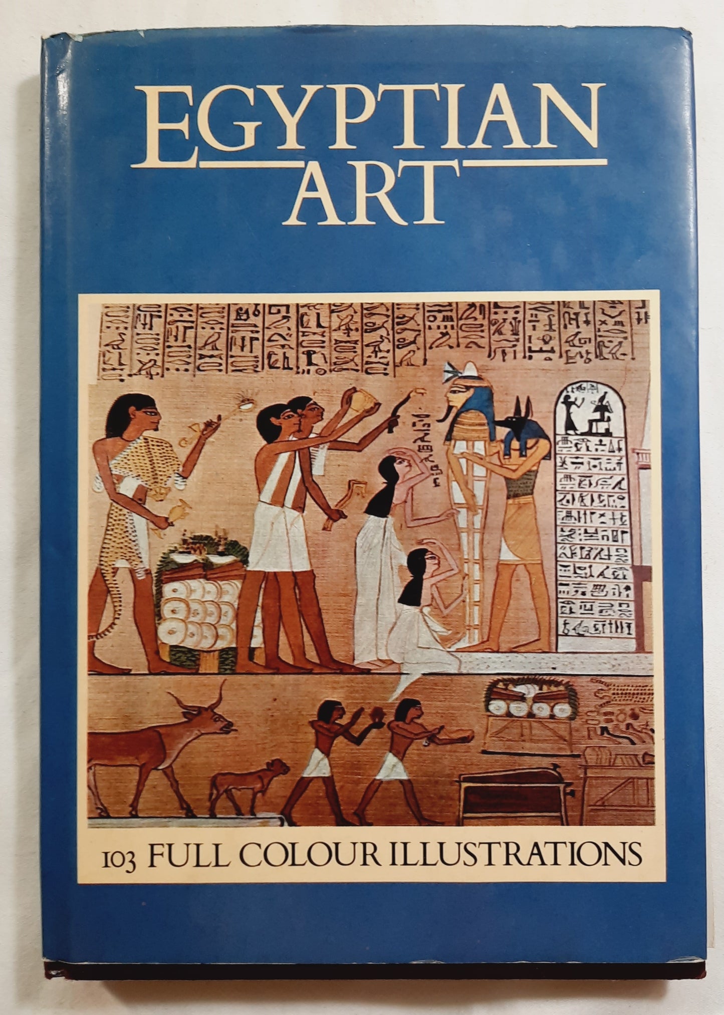 Egyptian Art by Francesco Abbate; H.A. Fields (Good, 1972, HC, 158 pages, Peerage Books)