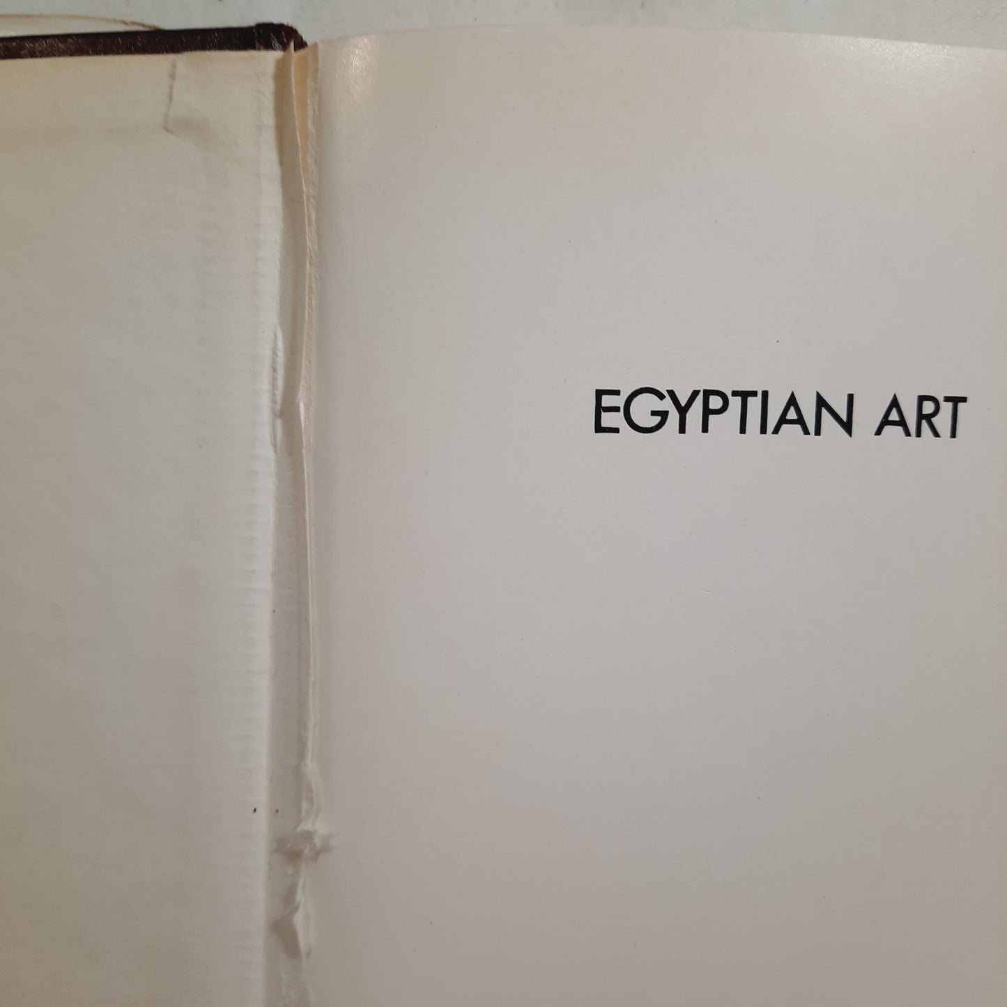 Egyptian Art by Francesco Abbate; H.A. Fields (Good, 1972, HC, 158 pages, Peerage Books)