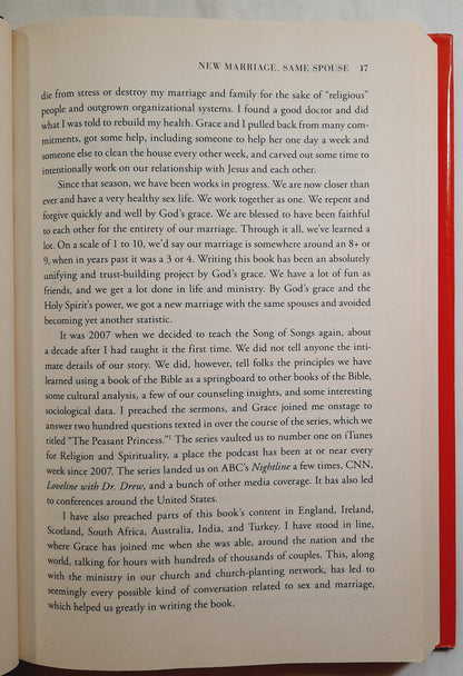 Real Marriage: The Truth about Sex, Friendship & Life Together by Mark & Grace Driscoll (Very good, 2012, HC, 249 pages, Thomas Nelson)