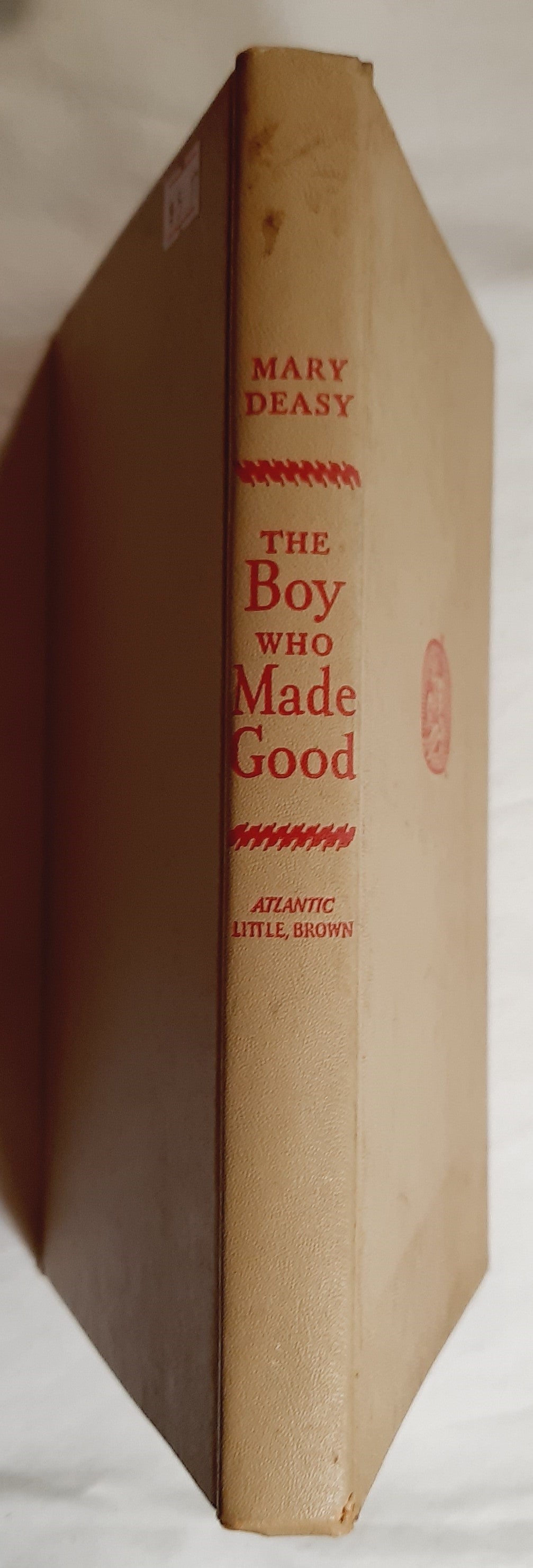 The Boy Who Made Good by Mary Deasy (Acceptable, 1955, HC, 215 pages, Little Brown & Co)