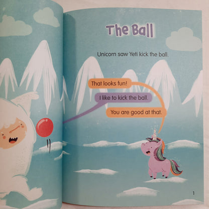 Unicorn and Yeti: A Good Team by Heather Ayris Burnell (New, Pkb, 2019, Scholastic, 58 pages)