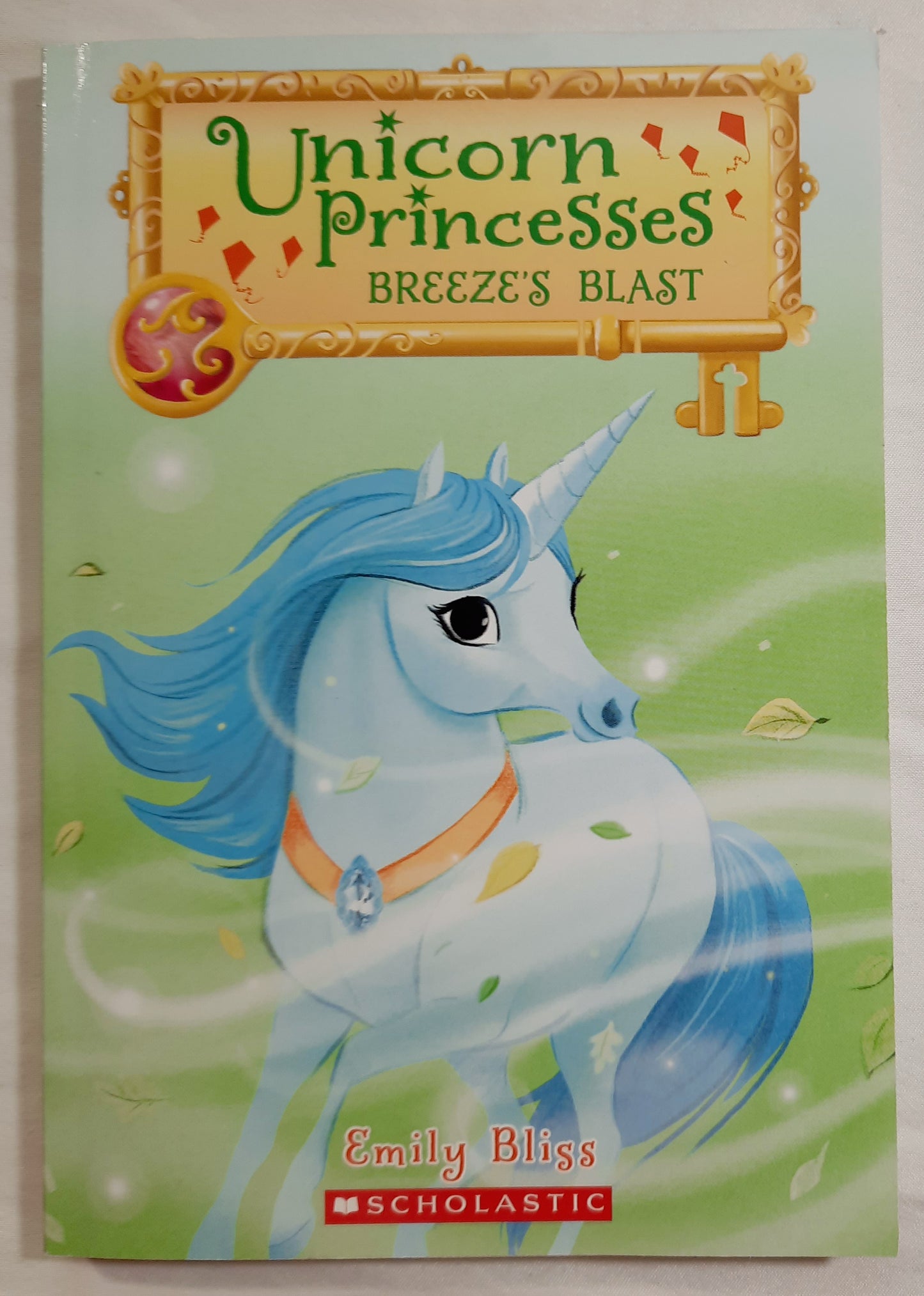 Unicorn Princesses: Breeze's Blast by Emily Bliss (NEW, PBk, 2018, Scholastic, 113 pages)