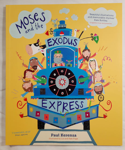 Moses and the Exodus Express by Paul Kerensa (New, 2018, Pbk, 32 pages, SPCK)