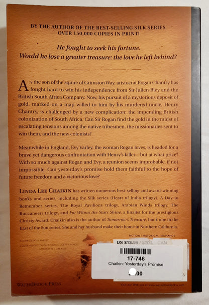 Yesterday's Promise #2 by Linda Lee Chaikin (East of the Sun, Good, 2004, Pbk, WaterBrook, 368 pages)