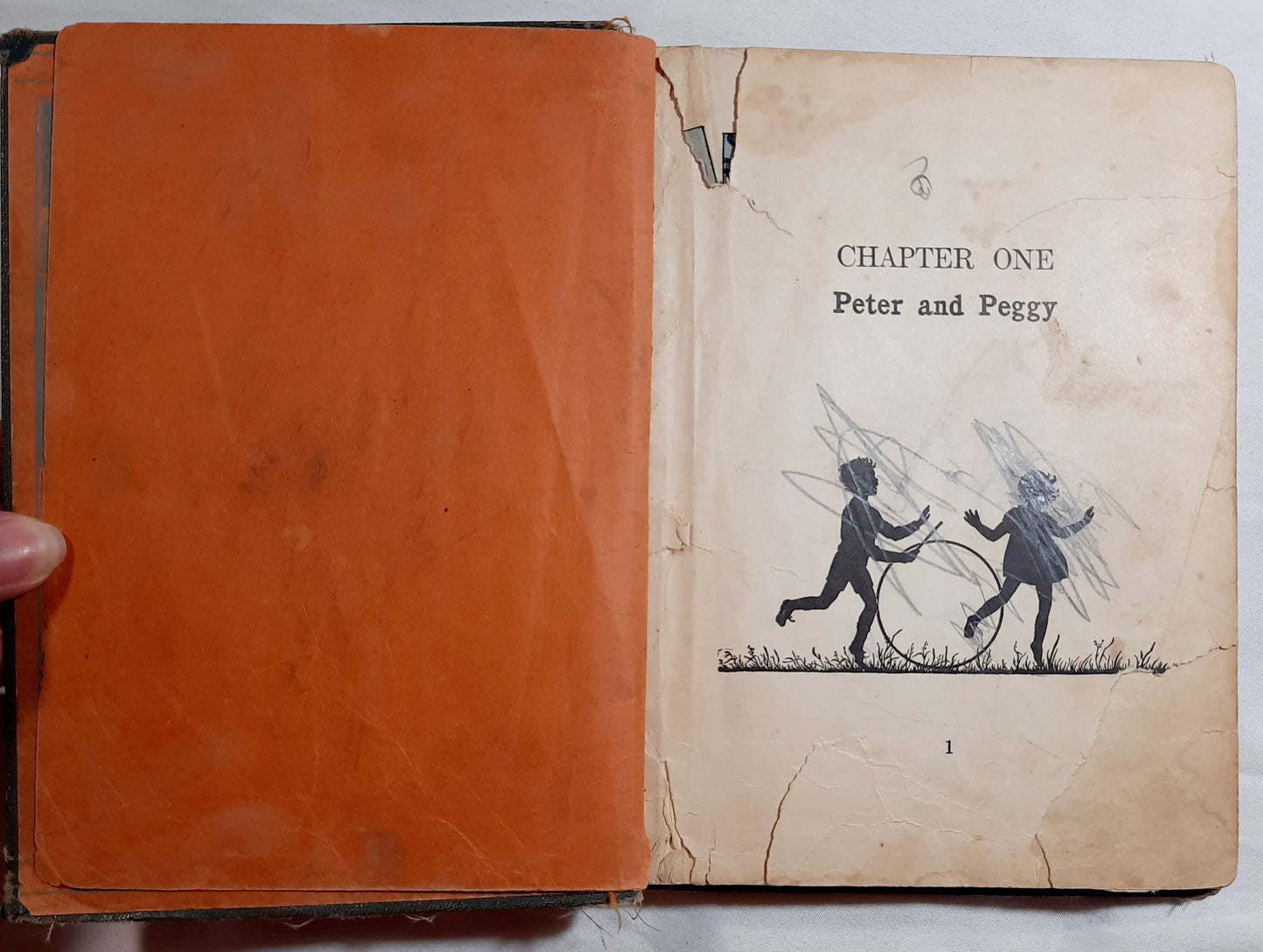 The Work-Play Books: Peter and Peggy by Arthur Gates; Miriam Huber (Poor, 1930s, HC, MacMillan)