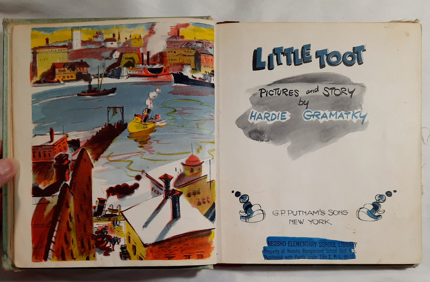 Little Toot by Hardie Gramatky (Acceptable, 1939, HC, G.P. Putnam's Sons)