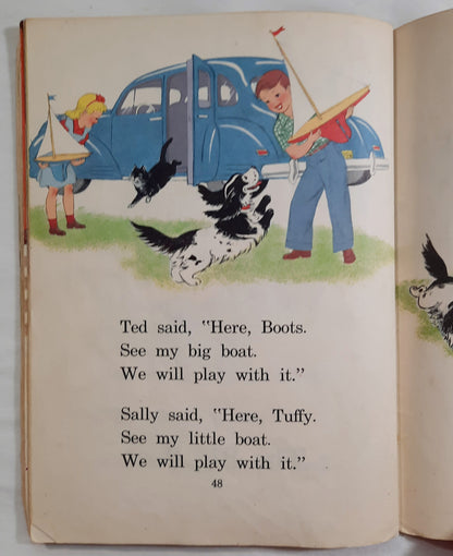 Tuffy and Boots by Arthur Gates; Miriam Huber; Frank Salisbury (Poor, 1957, Pbk, 64 pages, The MacMillan Co.)