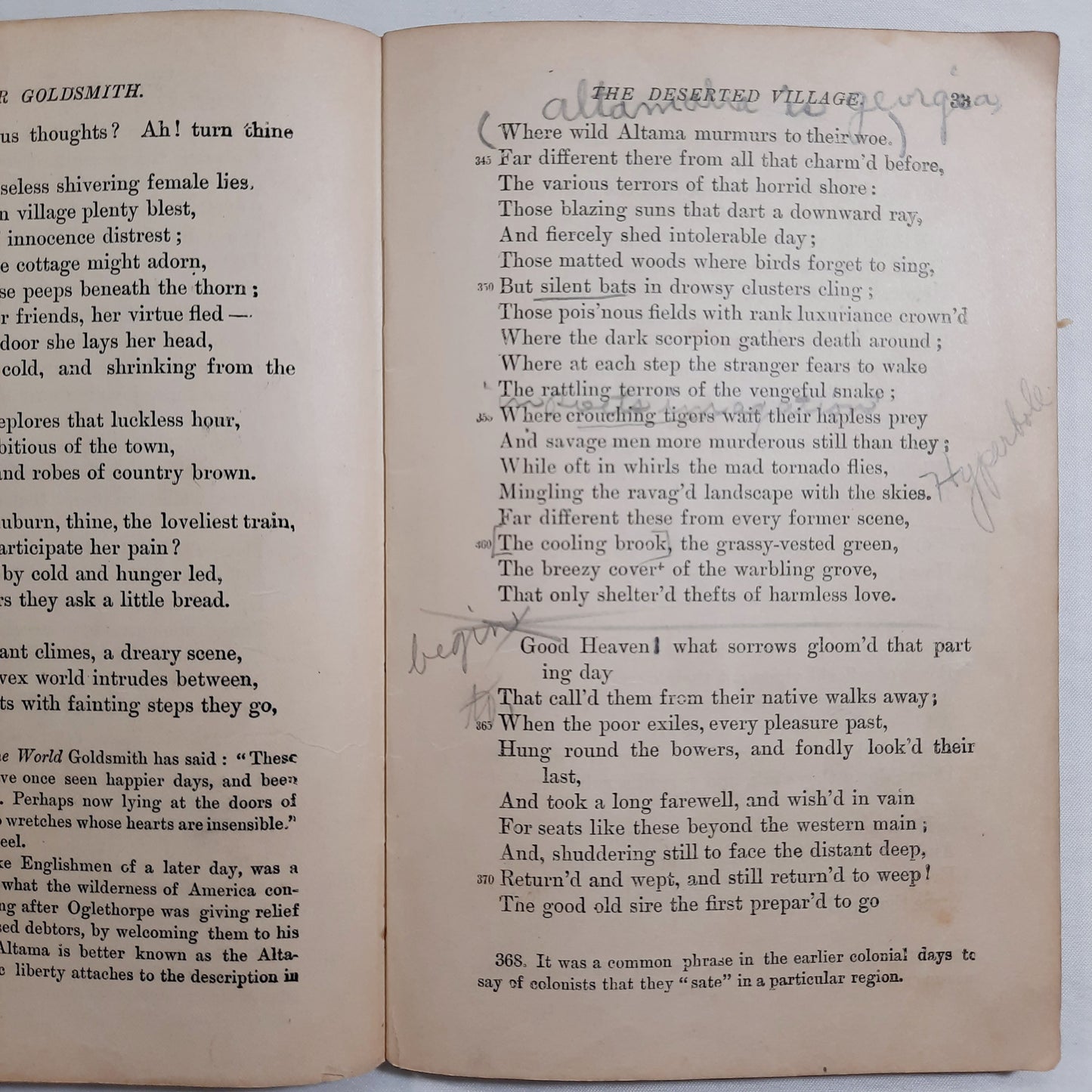 Riverside Literature Series: The Deserted Village, The Traveler and Other Poems by Oliver Goldsmith (Good, 1894, Pbk, 96 pages)